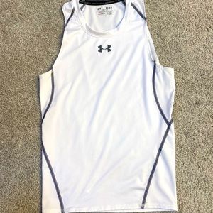White under armour tank top